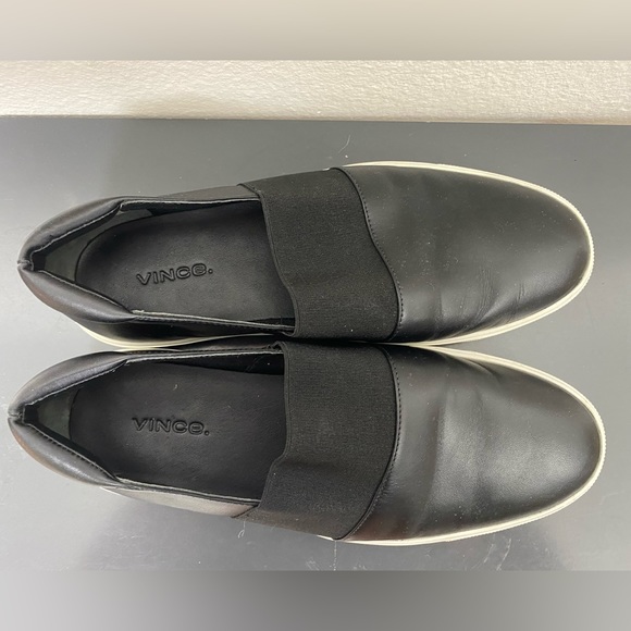 Vince leather slip-ons - Picture 3 of 5